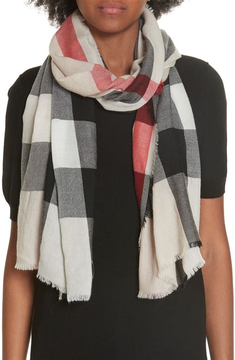 burberry cashmere scarf nordstrom